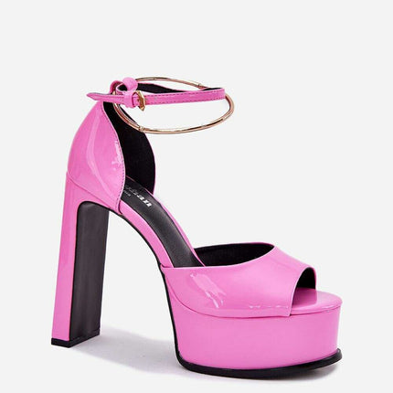 Heel sandals model 213909 - Très Elite