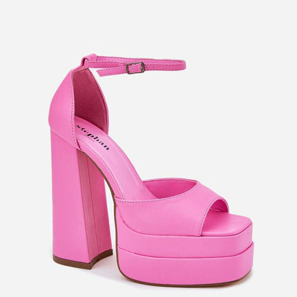 Heel sandals model 213910 - Très Elite