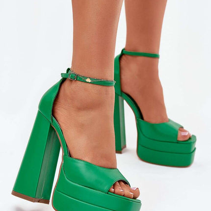 Heel sandals model 213911