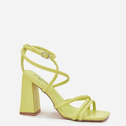 Heel sandals model 213921 - Très Elite