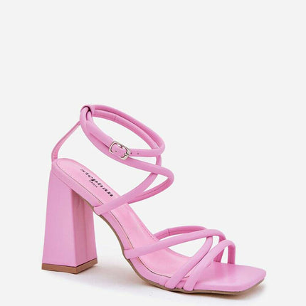 Heel sandals model 213922 - Très Elite