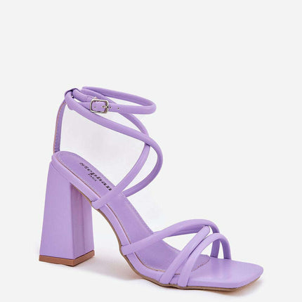 Heel sandals model 213923 - Très Elite