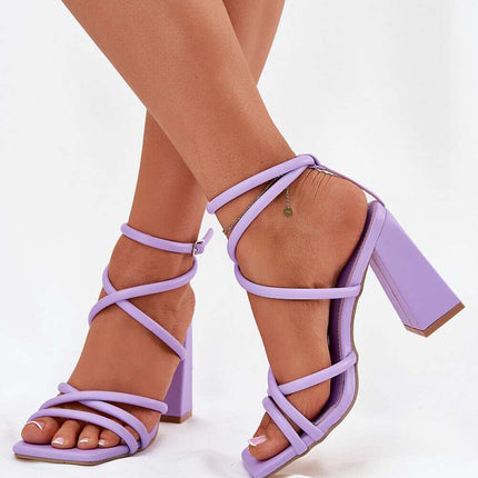 Heel sandals model 213923