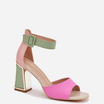 Heel sandals model 213924 - Très Elite