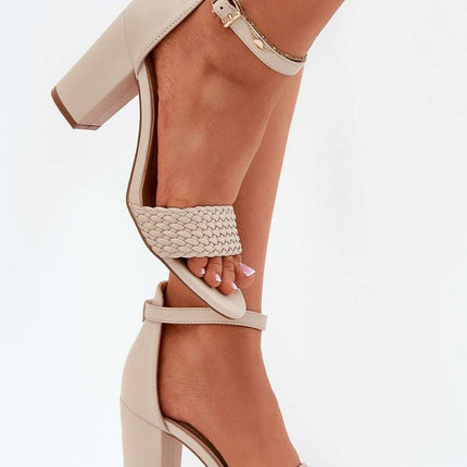 Heel sandals model 213925 - Très Elite