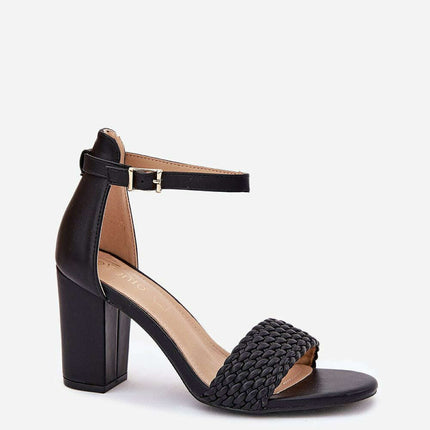 Heel sandals model 213926 - Très Elite