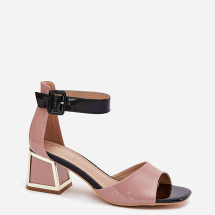 Heel sandals model 213927 - Très Elite