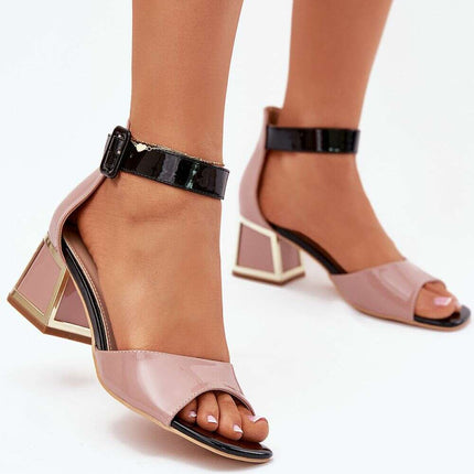 Heel sandals model 213927