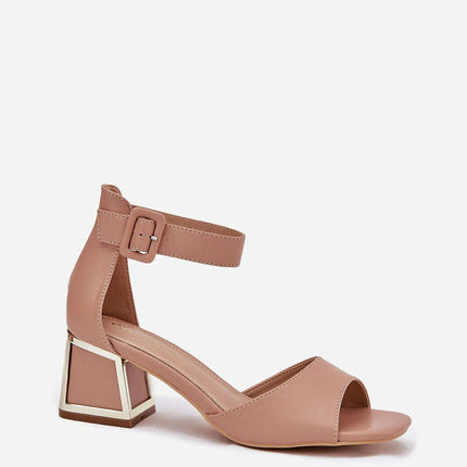 Heel sandals model 213929 - Très Elite