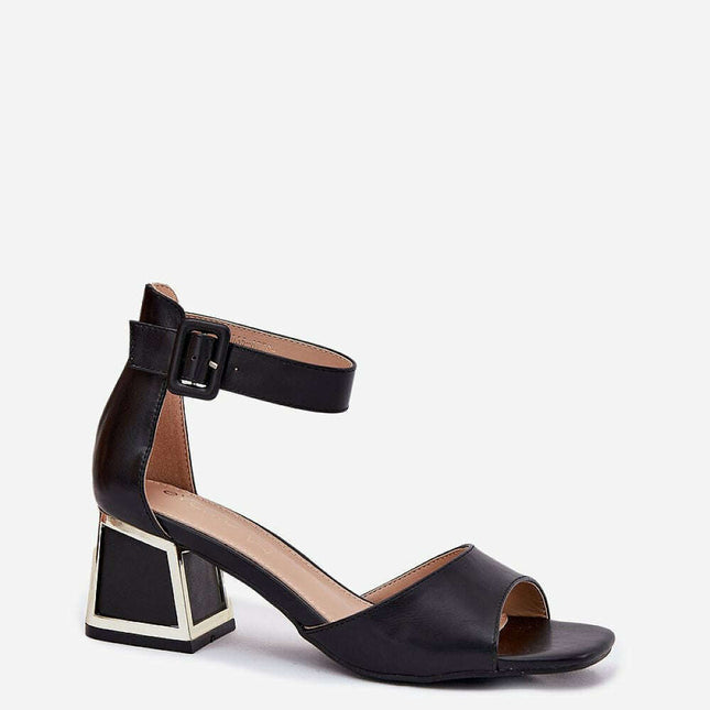 Heel sandals model 213930