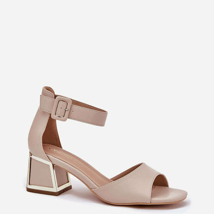 Heel sandals model 213931 - Très Elite