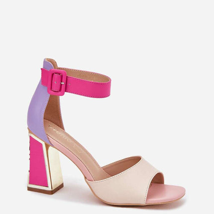 Heel sandals model 213932 - Très Elite