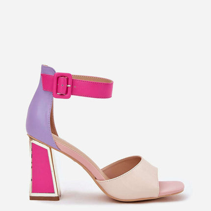 Heel sandals model 213932 - Très Elite