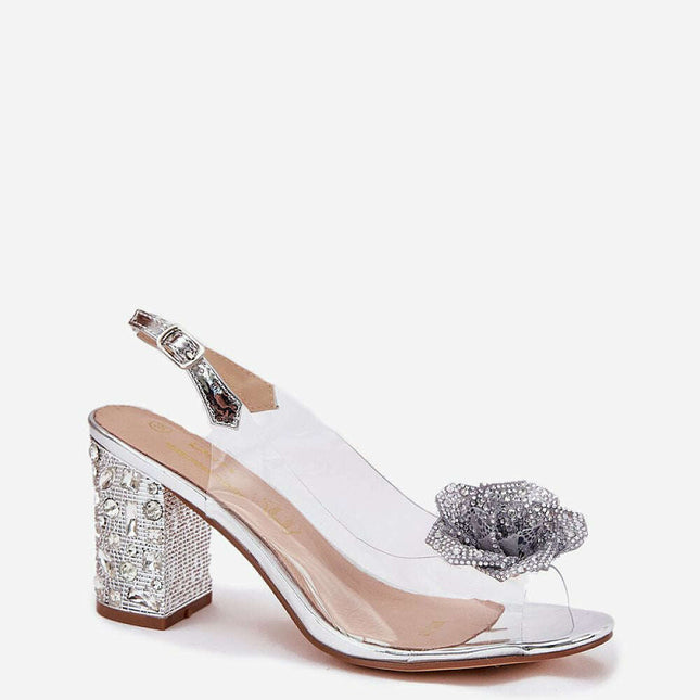 Heel sandals model 213933