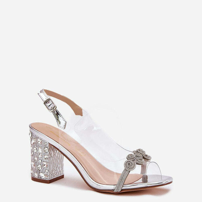 Heel sandals model 213937