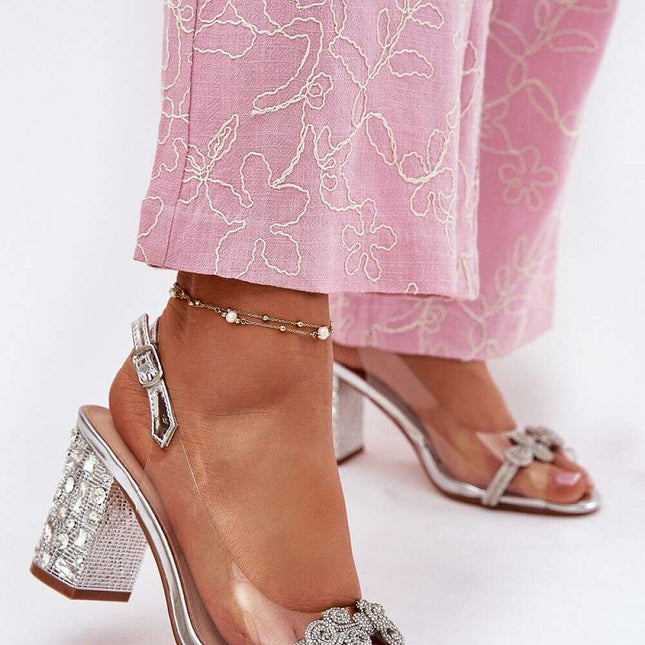 Heel sandals model 213937