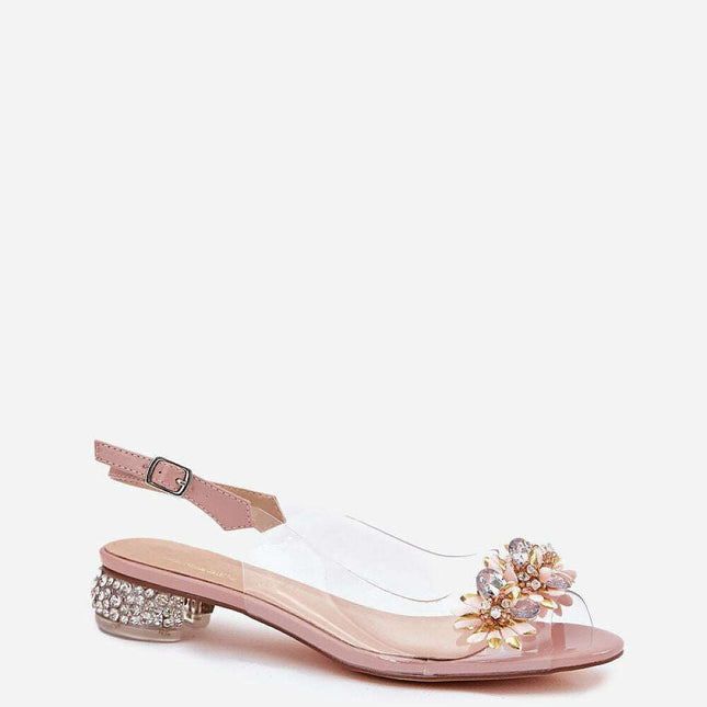 Heel sandals model 213938