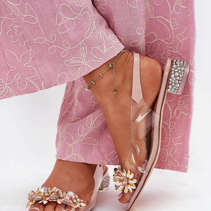 Heel sandals model 213938