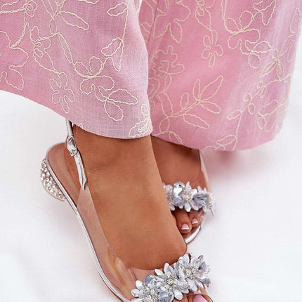 Heel sandals model 213940