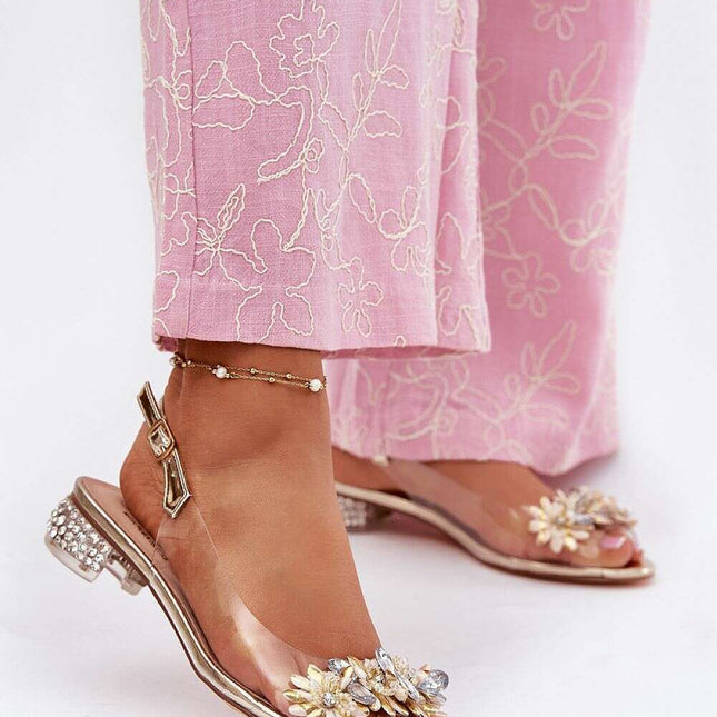 Heel sandals model 213941