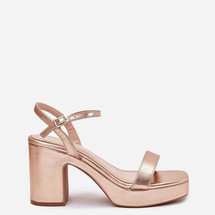 Heel sandals model 214092 - Très Elite