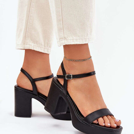 Heel sandals model 214093 - Très Elite