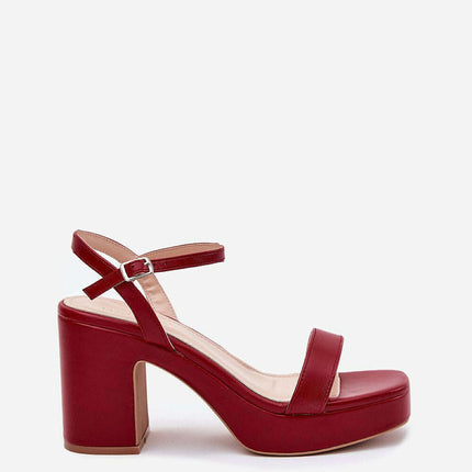 Heel sandals model 214094 - Très Elite