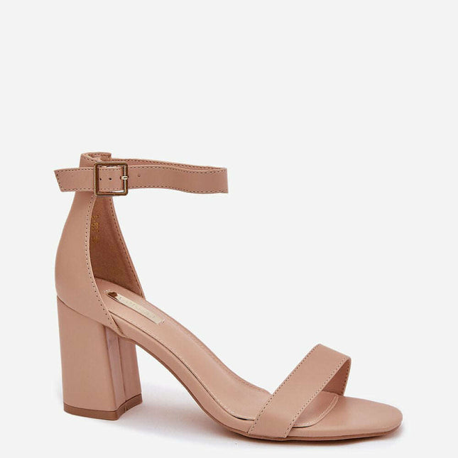 Heel sandals model 214339