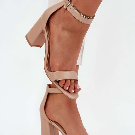 Heel sandals model 214339 - Très Elite