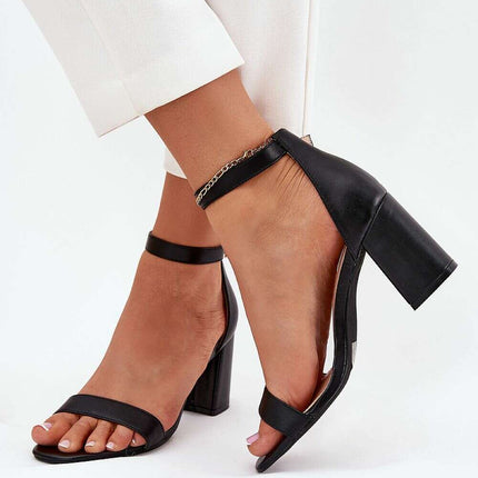 Heel sandals model 214340 - Très Elite