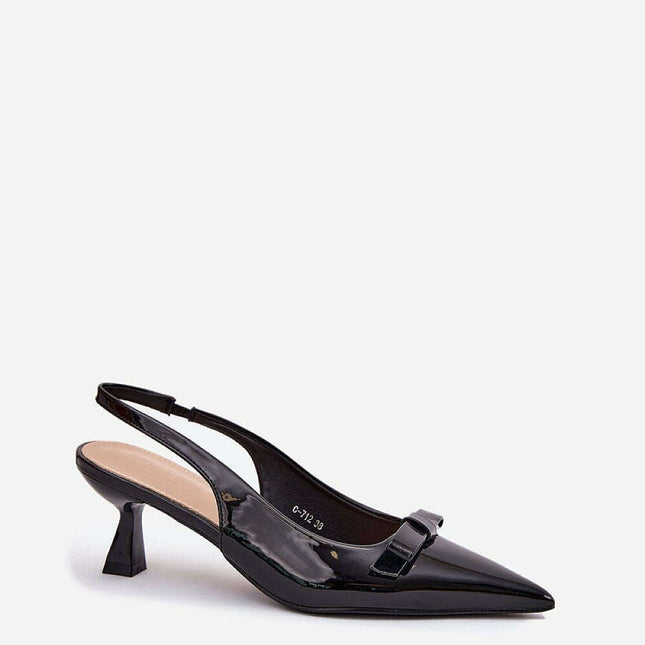 Heel sandals model 214385