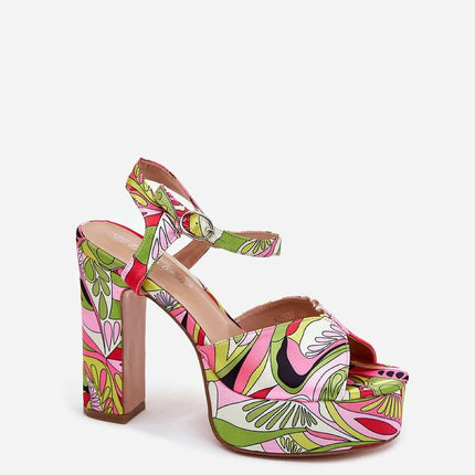 Heel sandals model 214389 - Très Elite