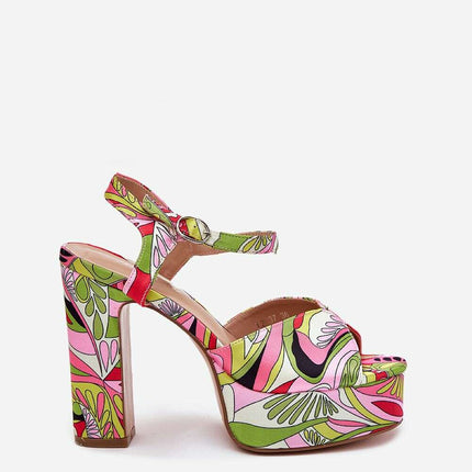 Heel sandals model 214389 - Très Elite