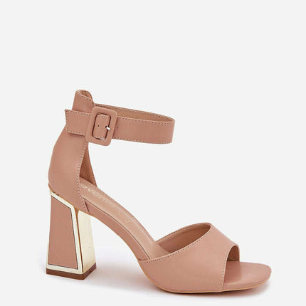 Heel sandals model 214392 - Très Elite
