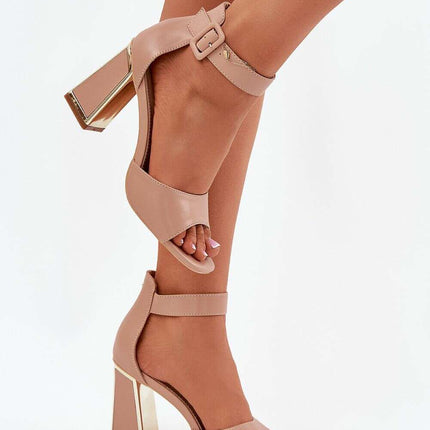 Heel sandals model 214392 - Très Elite