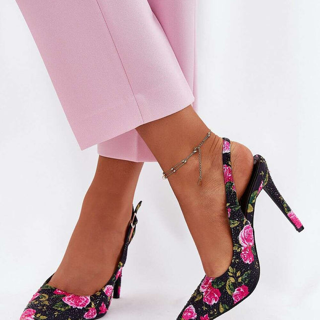 Heel sandals model 214484