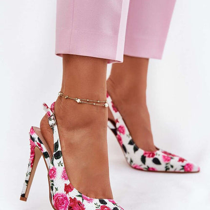 Heel sandals model 214485