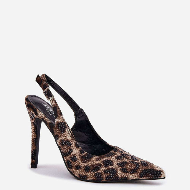 Heel sandals model 214486