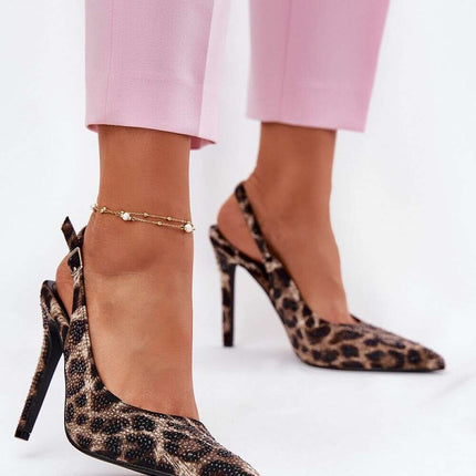 Heel sandals model 214486