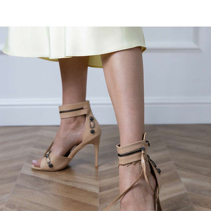 Heel sandals model 214593 - Très Elite