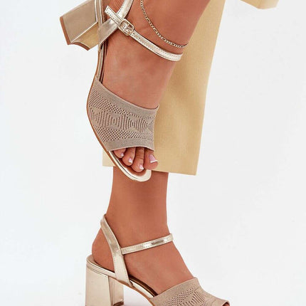 Heel sandals model 214685 - Très Elite