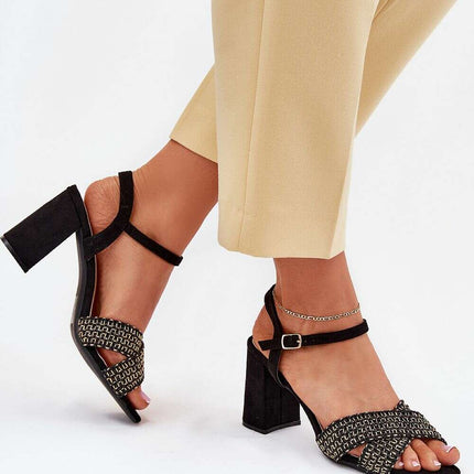 Heel sandals model 214687 - Très Elite