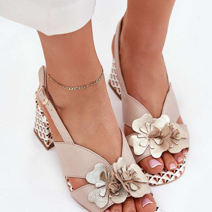 Heel sandals model 214982 - Très Elite