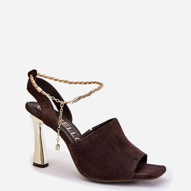 Heel sandals model 214989