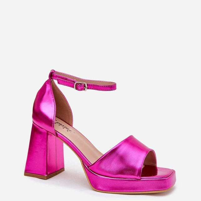 Heel sandals model 215001