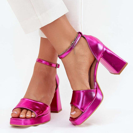 Heel sandals model 215001 - Très Elite