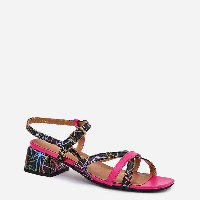 Heel sandals model 215333