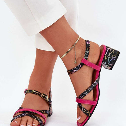 Heel sandals model 215333 - Très Elite
