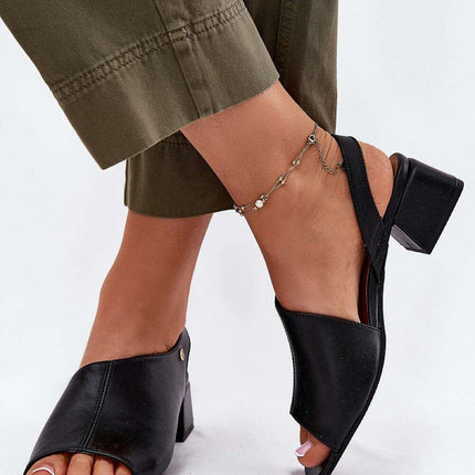 Heel sandals model 215343 - Très Elite