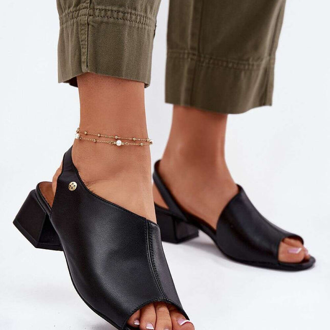 Heel sandals model 215343